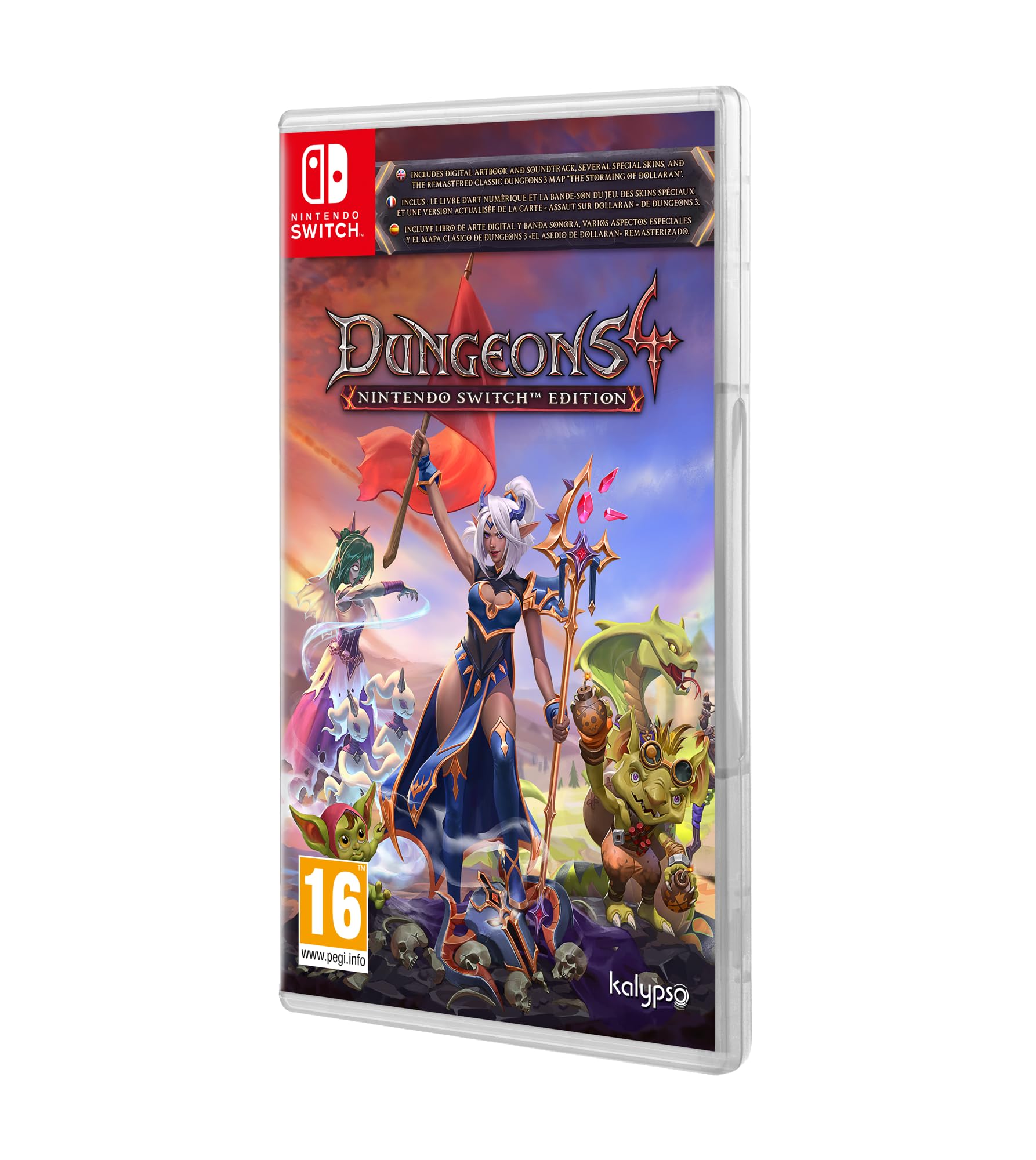 Dungeons 4 - Deluxe Edition - Nintendo Switch : Amazon.es: Videojuegos
