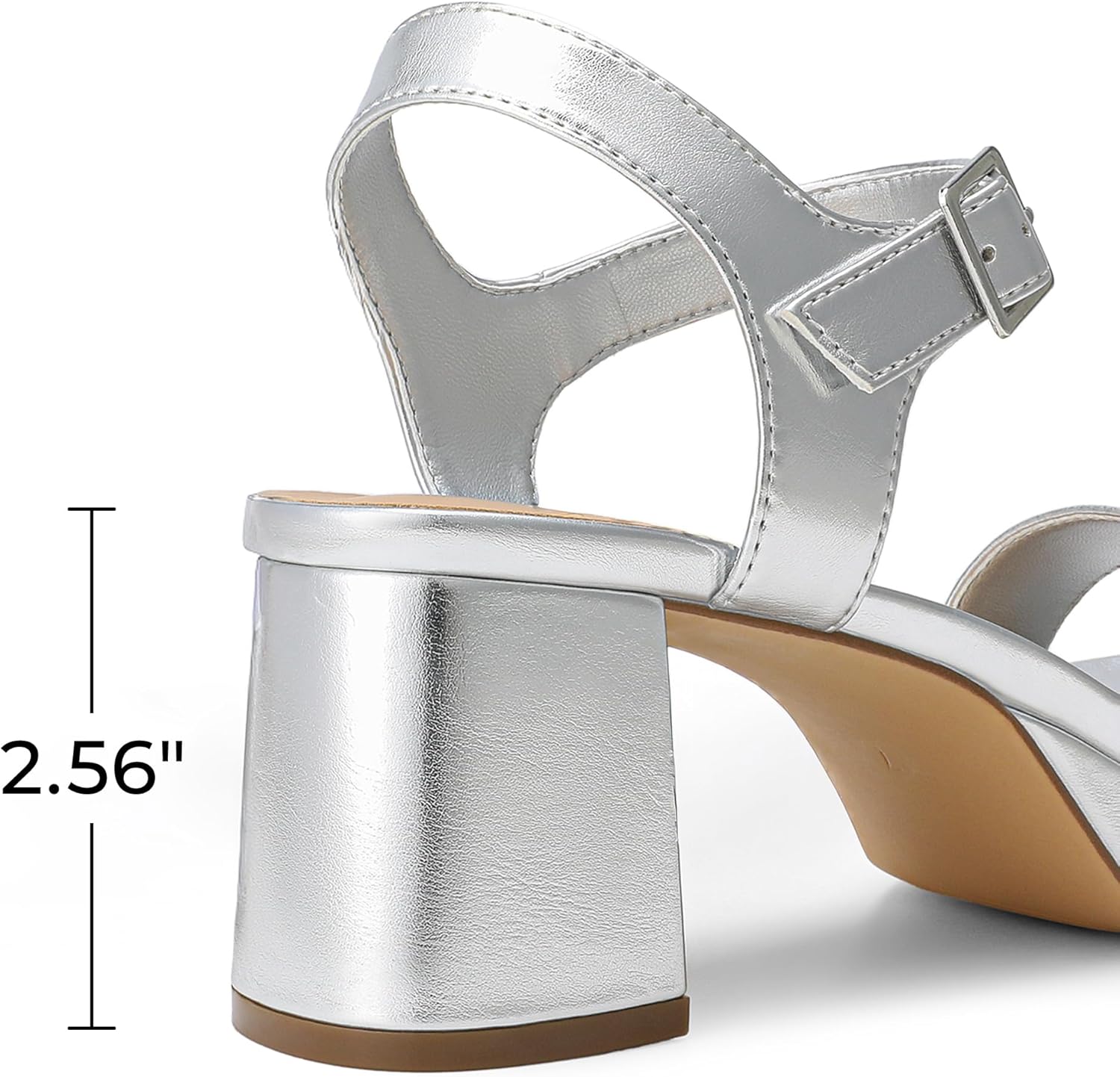 DREAM PAIRS Women's Platform Heels Block Chunky Open Toe Ankle Strap Heel Fashion Wedding Party Dress Sandals Shoes - Image 6