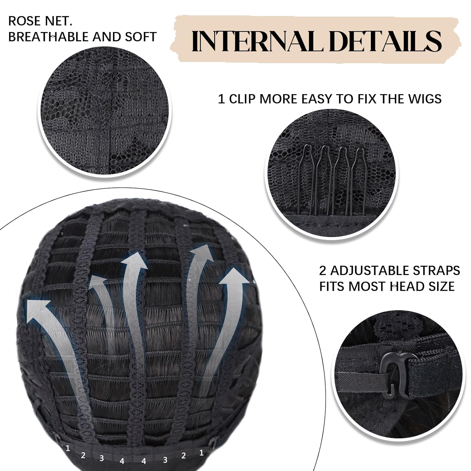 Guree Hair Mens Wig Long Curly Wavy Black Wigs for Men Heat Resistant Synthetic Male Wig for Daily Party Cosplay Costume Halloween Use (Black) - Image 6