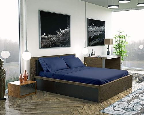 Miniatura 6 de DREAMCARE - Juego de sábanas y fundas de almohada, 6 piezas, hasta 15 pulgadas, colección 2500 Supreme, suavidad superior, de hotel, resisten las