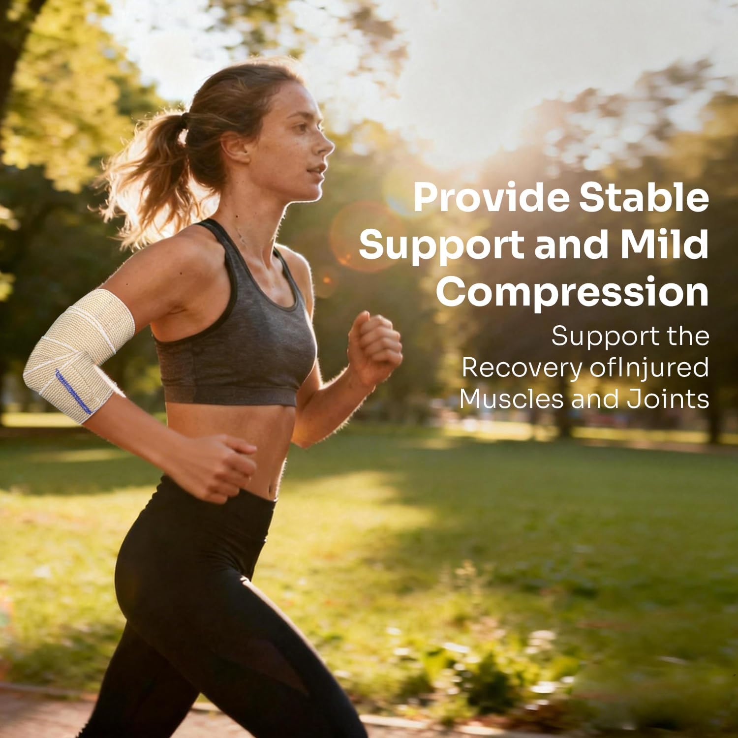 Conkote High-Performance Elastic Bandage Wrap - 6 Pack Assorted Sizes, Touch Closure Compression Bandage, Support & First Aid for Sports, Medical, and Injury Recovery