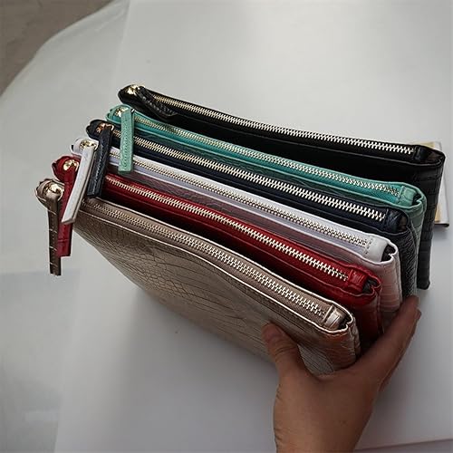 Miniatura 6 de Bolso de piel sintética para mujer, grano de cocodrilo