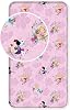 Disney children's bed sheet Princess Snow White Cinderella Rapunzel Sleeping Beauty 90x200 25 cm 100% Cotton