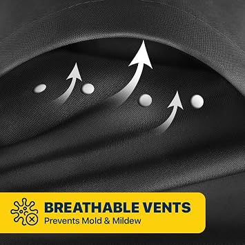 Seal Skin Covers Waterproof Snowmobile Cover, Heavy-Duty Protection, Weatherproof with Elastic Hem & Straps, Universal Fit for for Polaris, Arctic Cat, Yamaha, Up to 145 Long