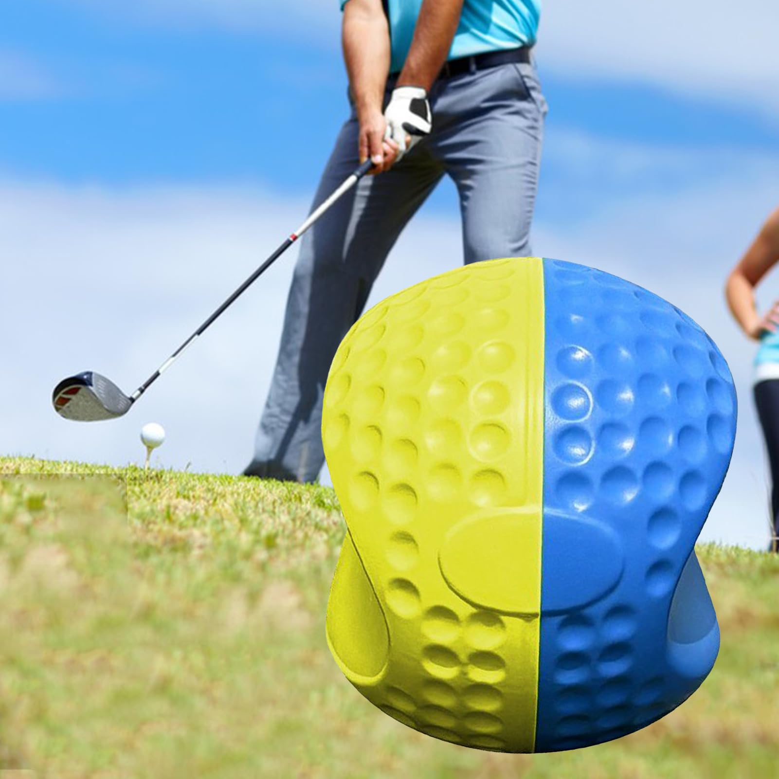 Generisch Golf Swing Trainer Ball, Haltungskorrektur Hilfe, tragbare Swing Skill Enhancer Ball, das richtige Muskelgedächtnis, üben Sie das Werkzeug für Golfanfänger aus