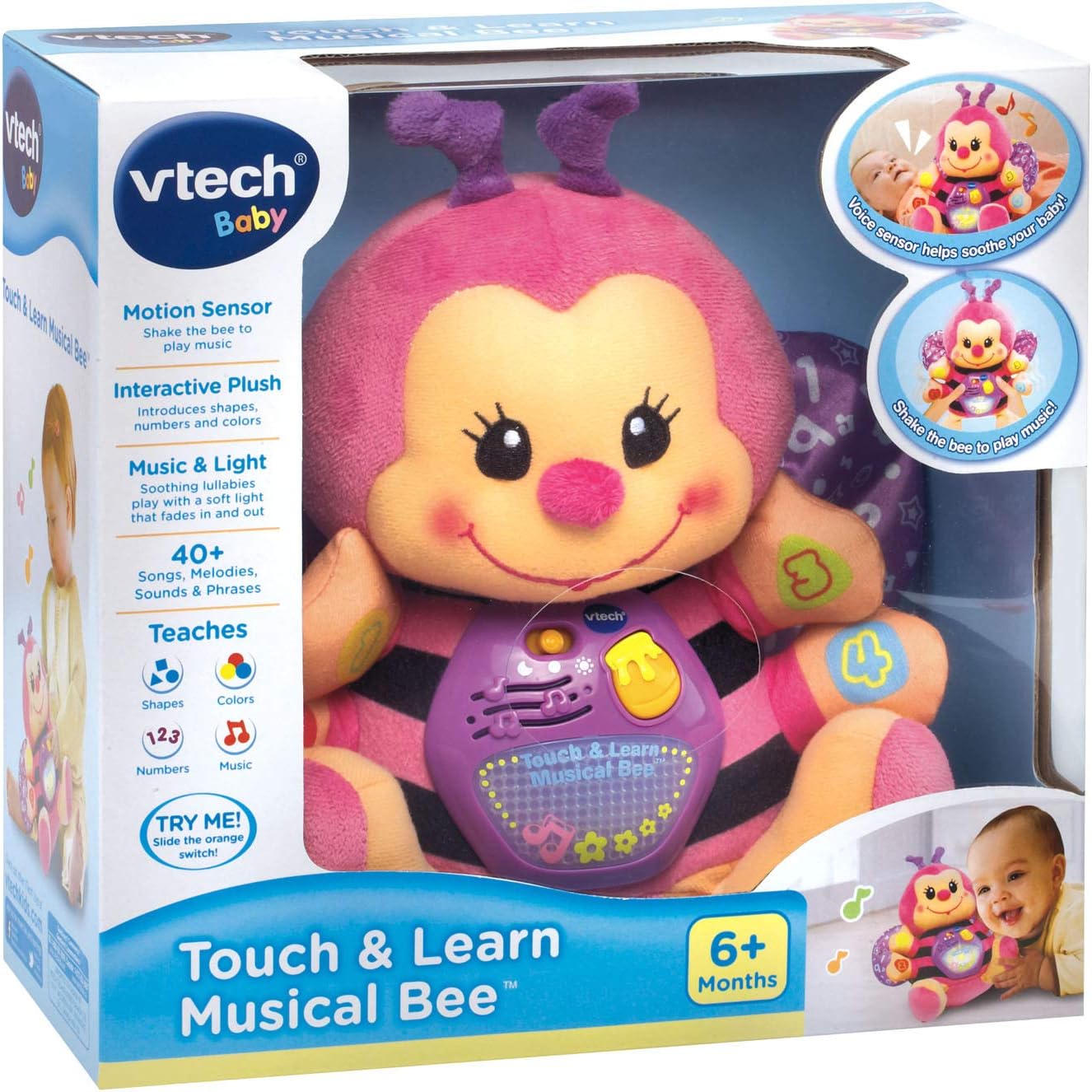 VTech Touch & Learn Musical Bee, Pink