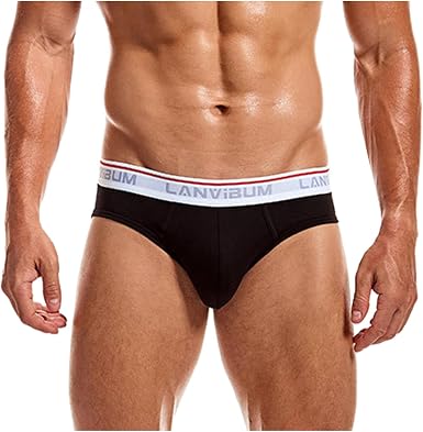 Amazon.com: Ropa interior sexy para hombre, bikini de algodón,  transpirable, cómodo, bolsa abultada, calzoncillos para entrenamiento,  tirantes : Ropa, Zapatos y Joyería