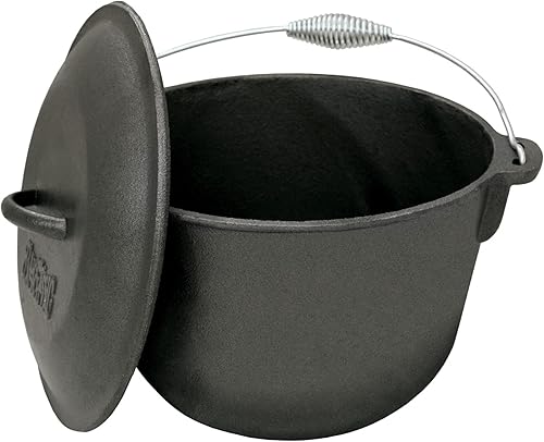 Miniatura 2 de Bayou Classics - Olla para sopa cubierta de hierro fundido. 6 cuartos de galón, Gris