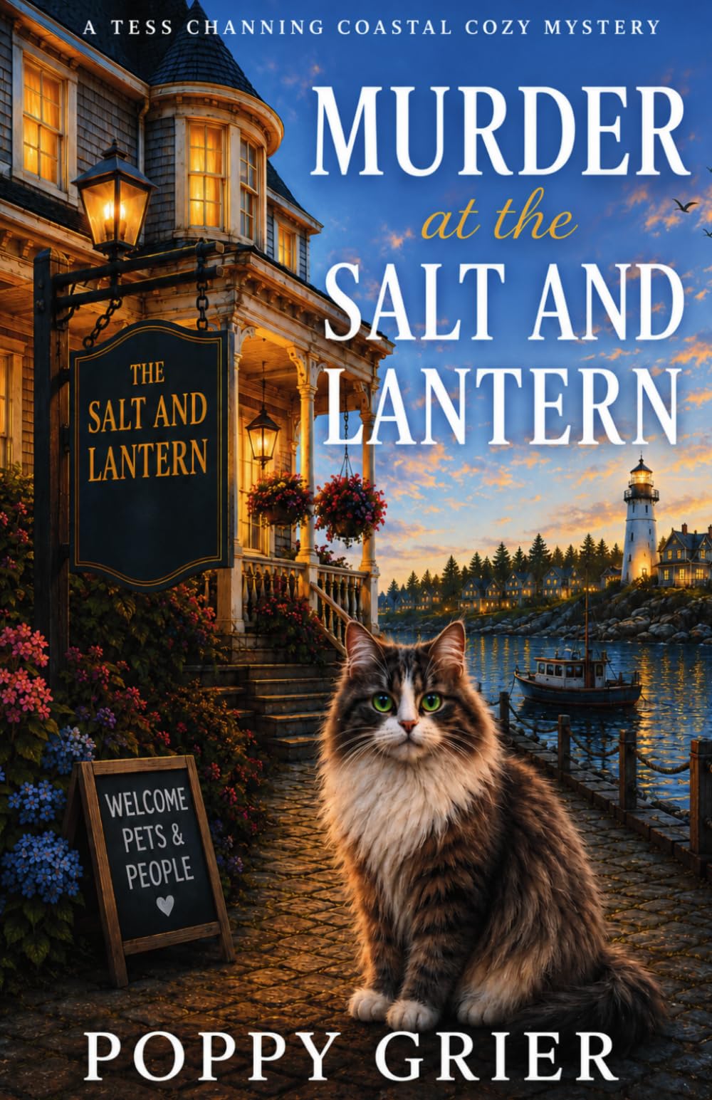 Murder at the Salt and Lantern (A Tess Channing Coastal Cozy Mystery)