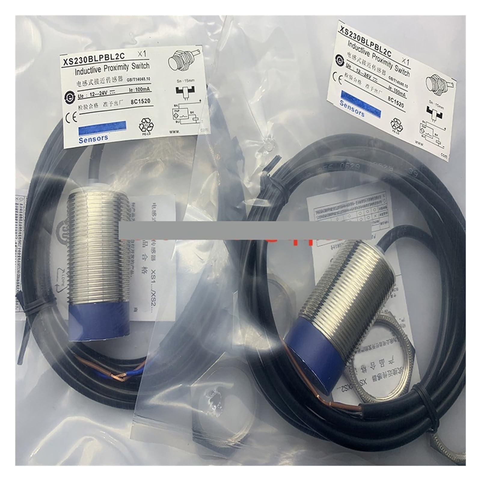 Capteur de proximité XS230BLPAL2C inductif à détection sans contact M30