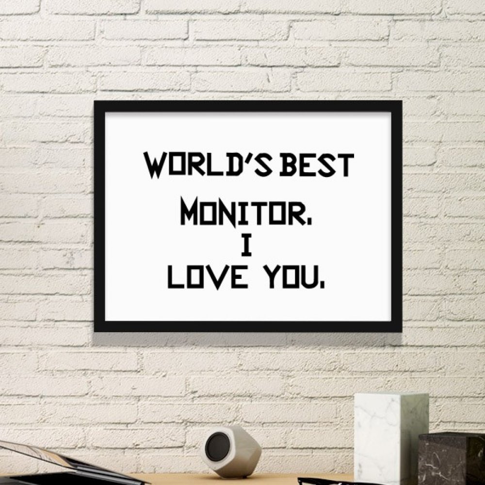 Cadre photo Noir Amour avec peinture d'art pour décoration murale