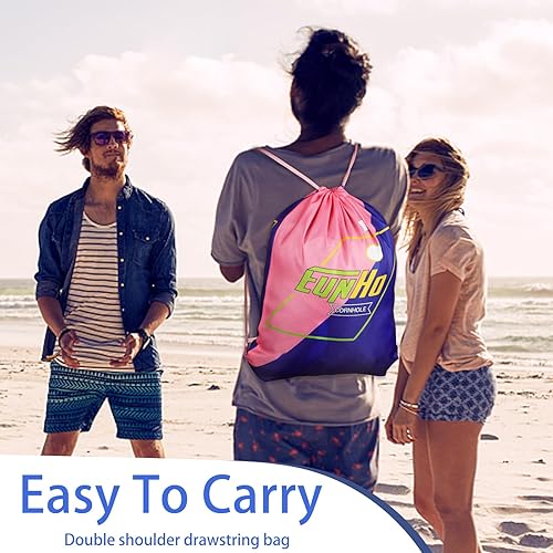 Miniatura 10 de EunHo Dual Sided Cornhole Bags Set of 8 Regulation Professional, Slick and Sticky for Pro Style Corn Hole Games, All Weather Tournament Bean Bags