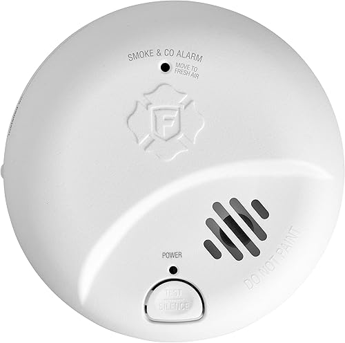 First Alert SMICO110, alarma combinada de humo y monóxido de carbono de 10 años, 1 paquete