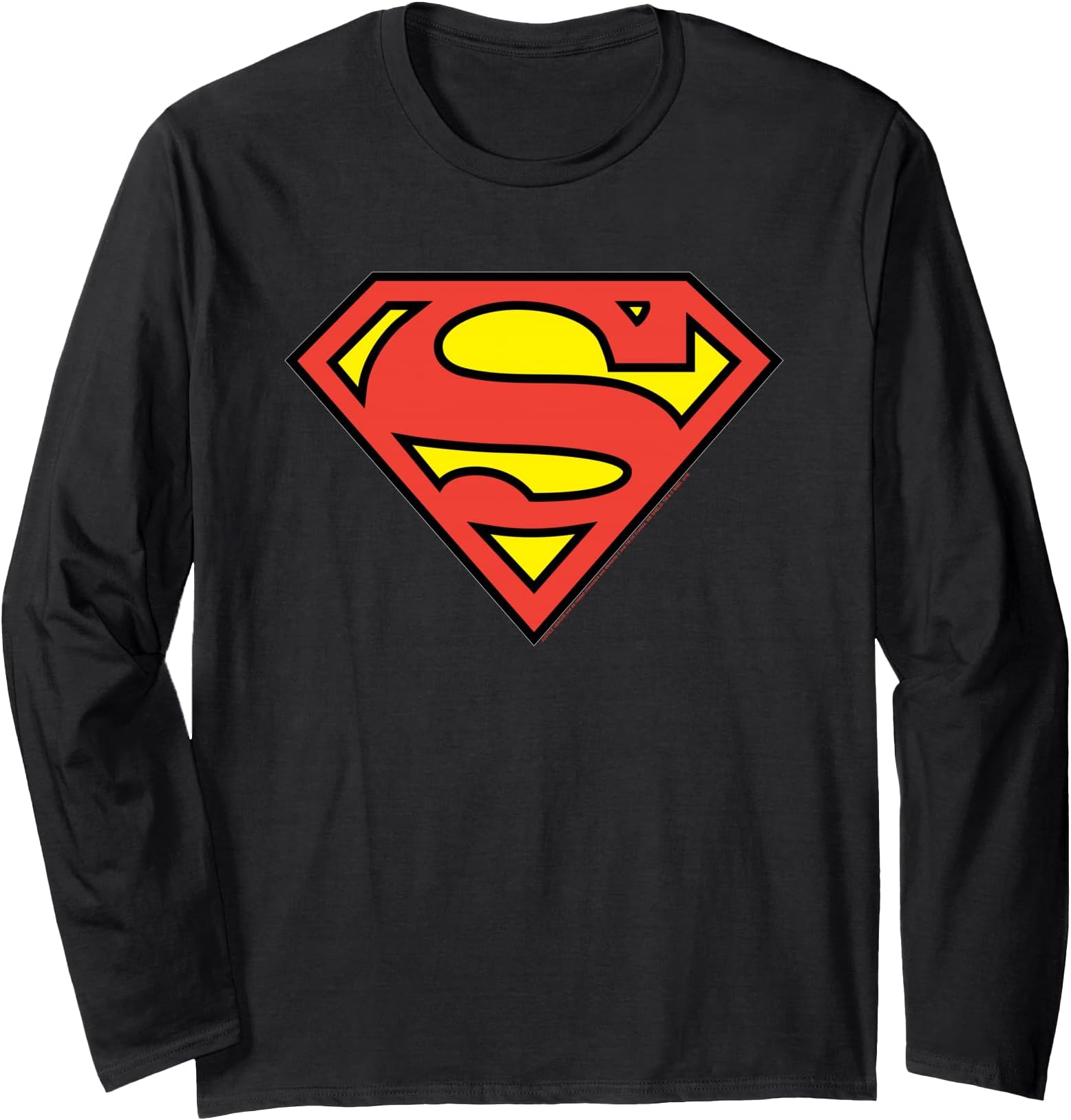 Superman Logo Long Sleeve T-Shirt