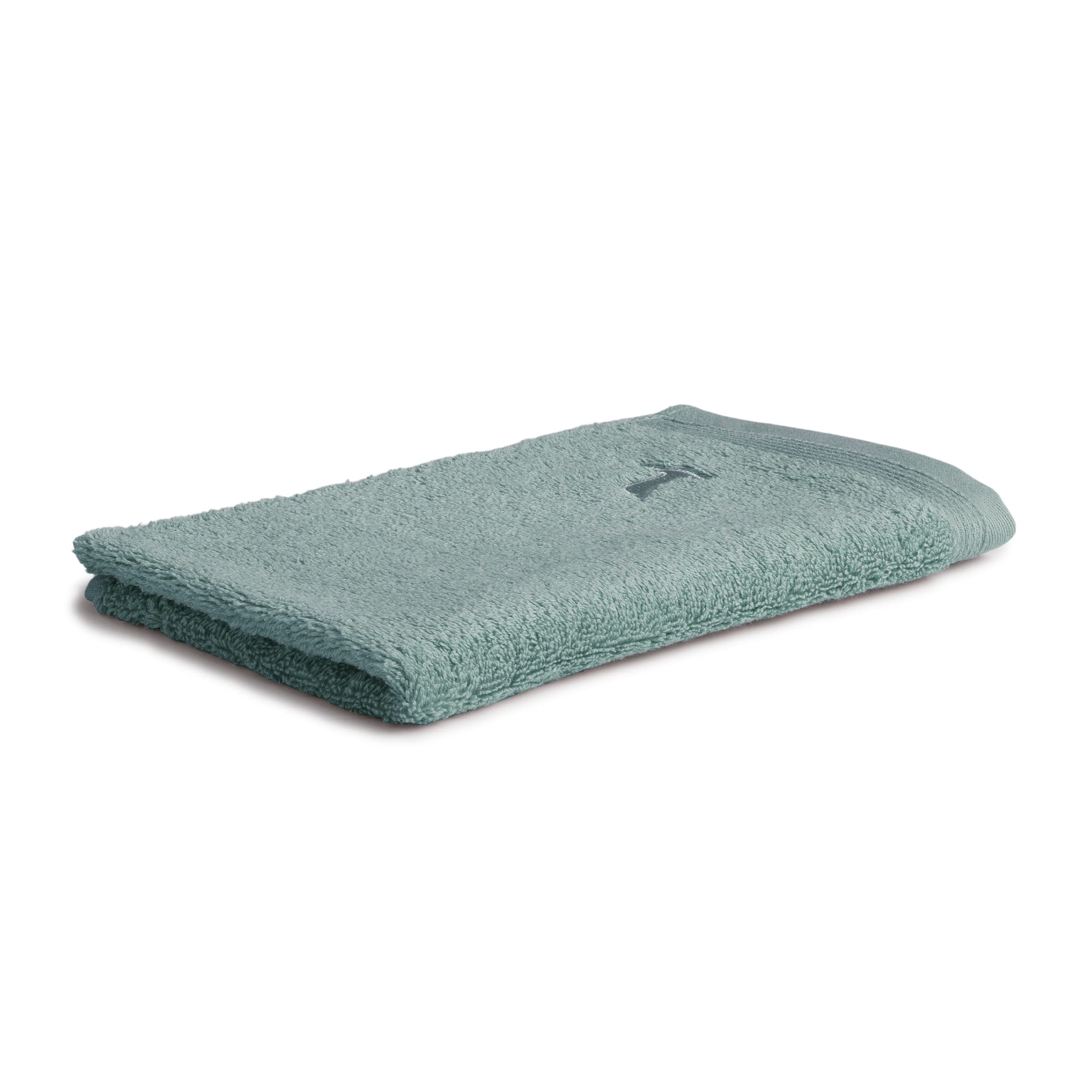 Möve Superwuschel guest towel 30 x 50 cm made of 100% cotton, tea