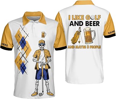 Golf Polo Shirts for Men 