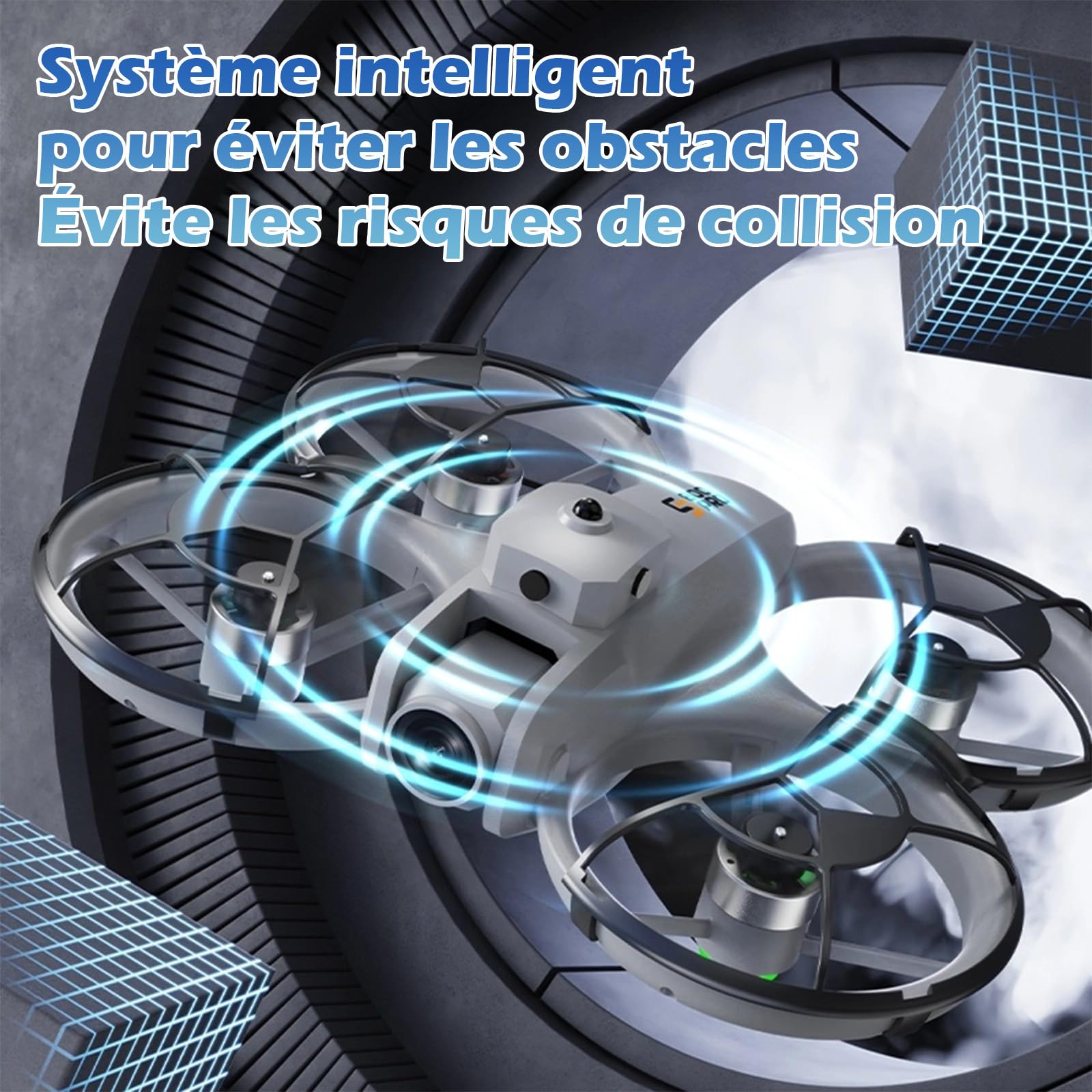 Drone Quadricoptère ≤129g Caméra 2K
