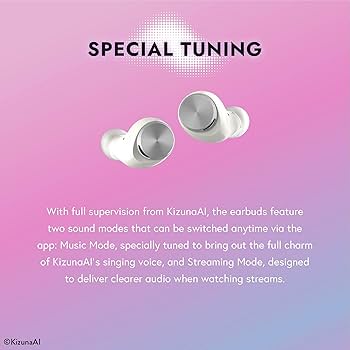 新品未開封 Kizuna AI × AVIOT Amazon.com: AVIOT KizunaAI Collaboration Wireless Earbuds TE-V1R