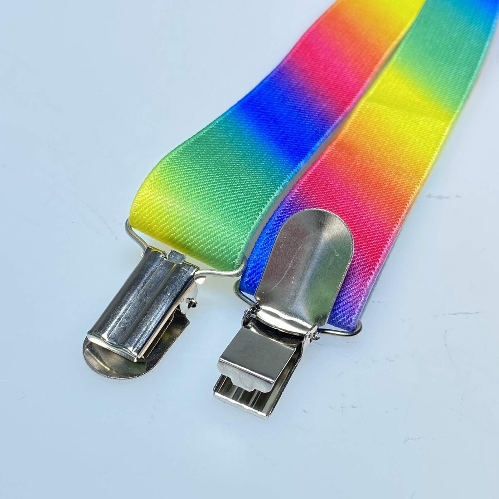 Tirantes de 25 mm de ancho para hombre, resistentes, ajustables y elásticos en la espalda en Y para pantalones informales y formales.