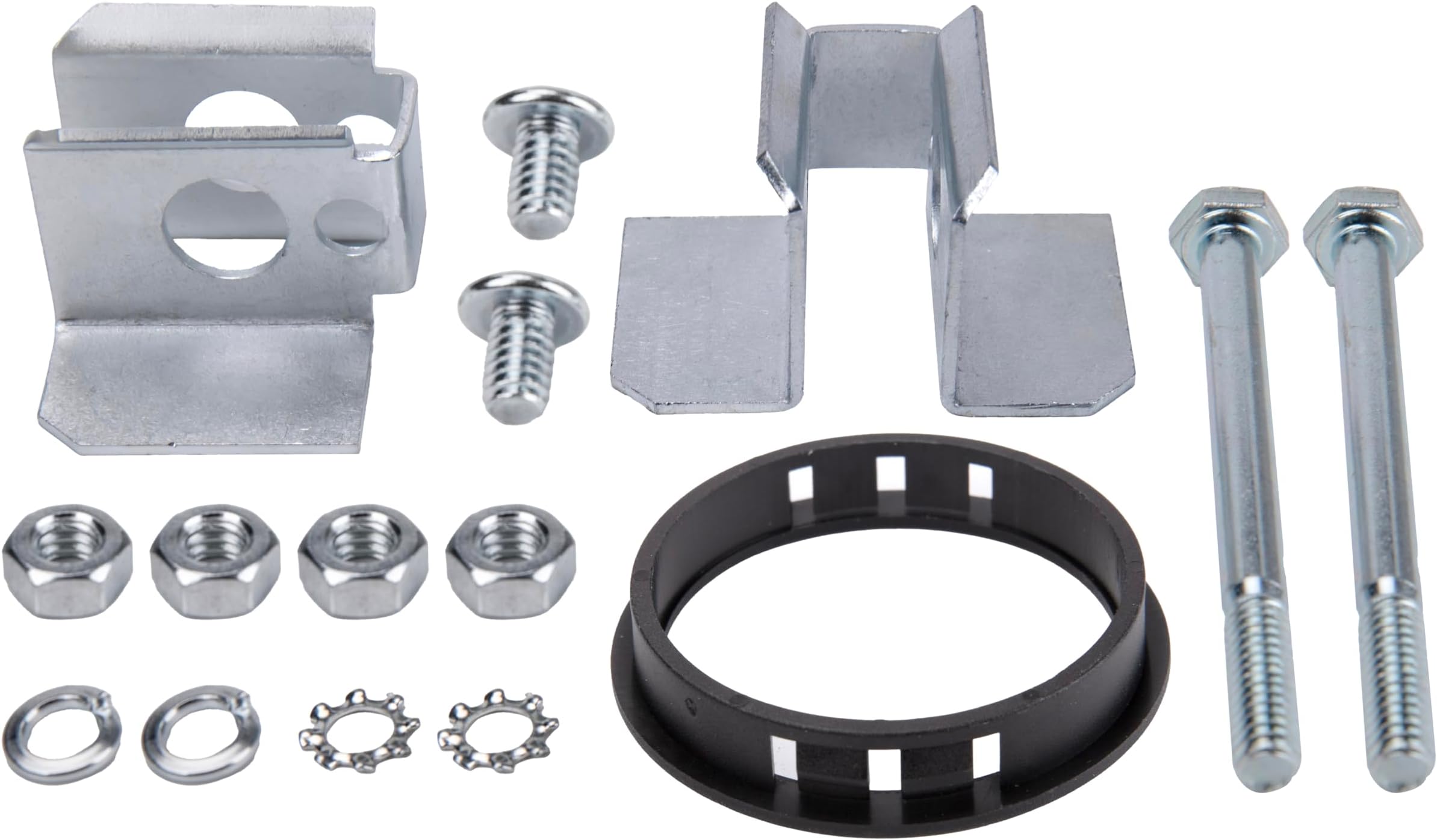 15 Piece Set of Padlock Fasteners with O-Rings, Clips, Nuts, and Bolts Suitable for Jobox