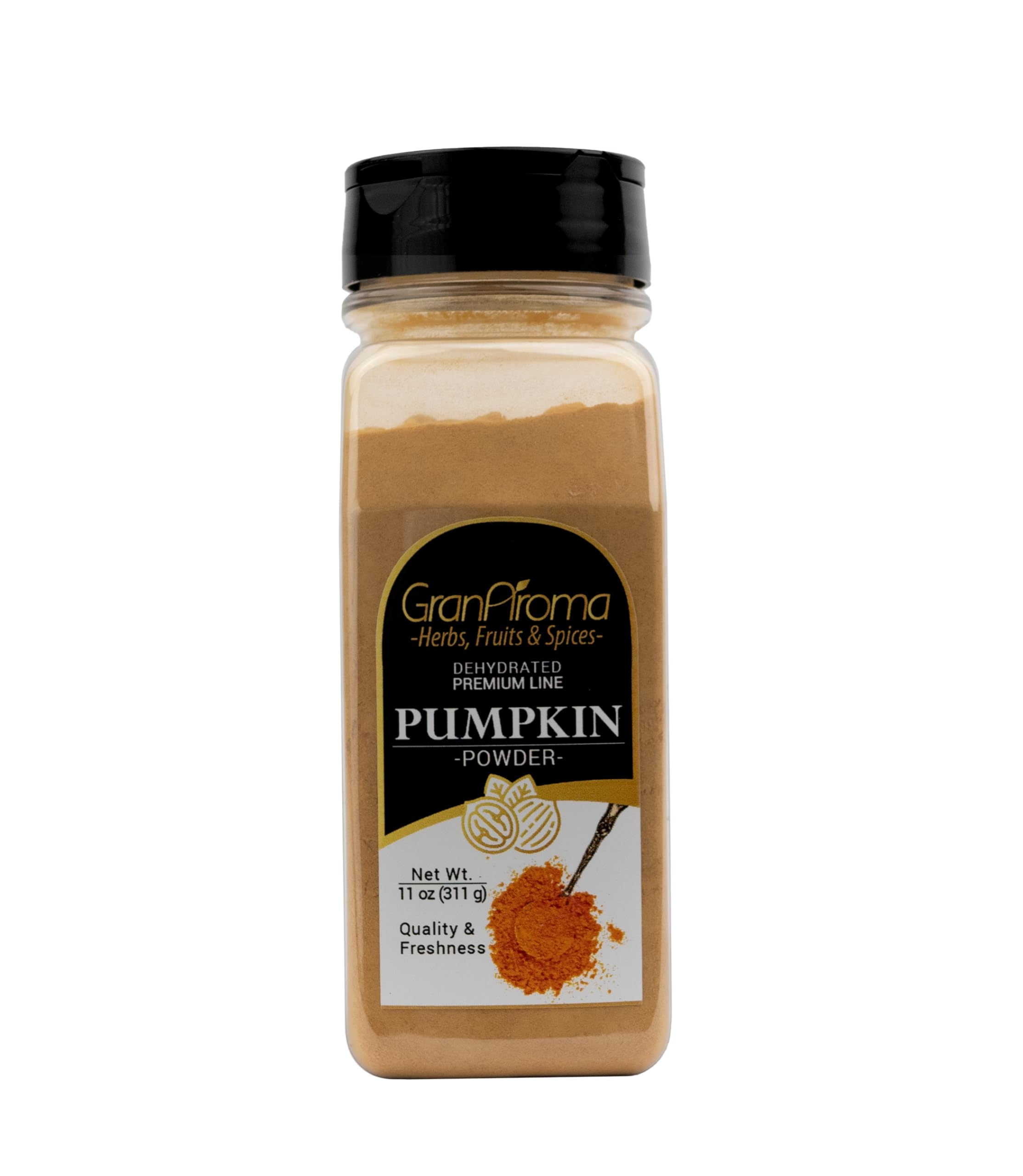 GranAroma Pumpkin Powder, Delicious Baking & Food Additive, Superfood, Pure Pumpkin (11 Ounce)