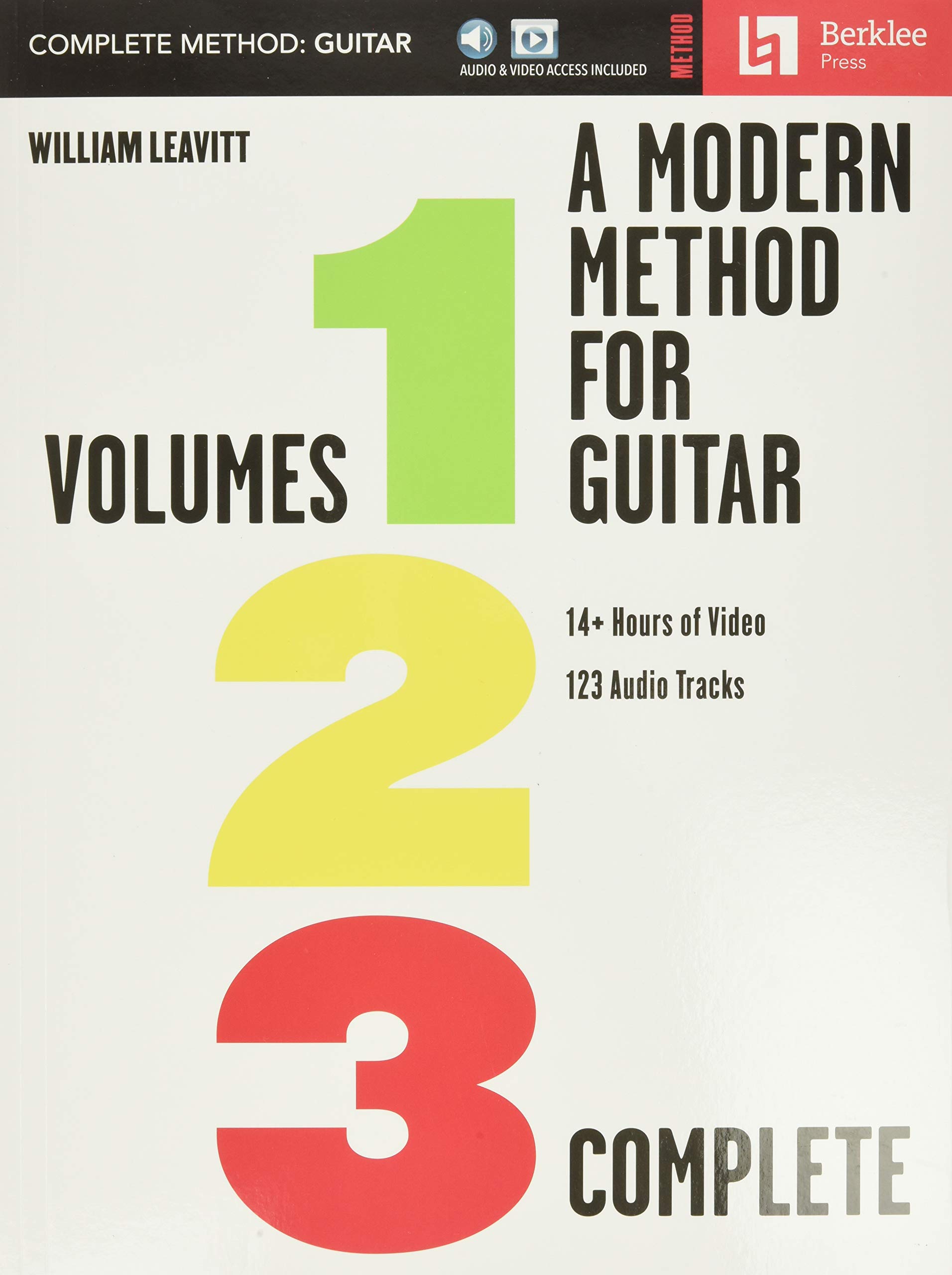 A Modern Method for Guitar - Complete Method Book/Online Media