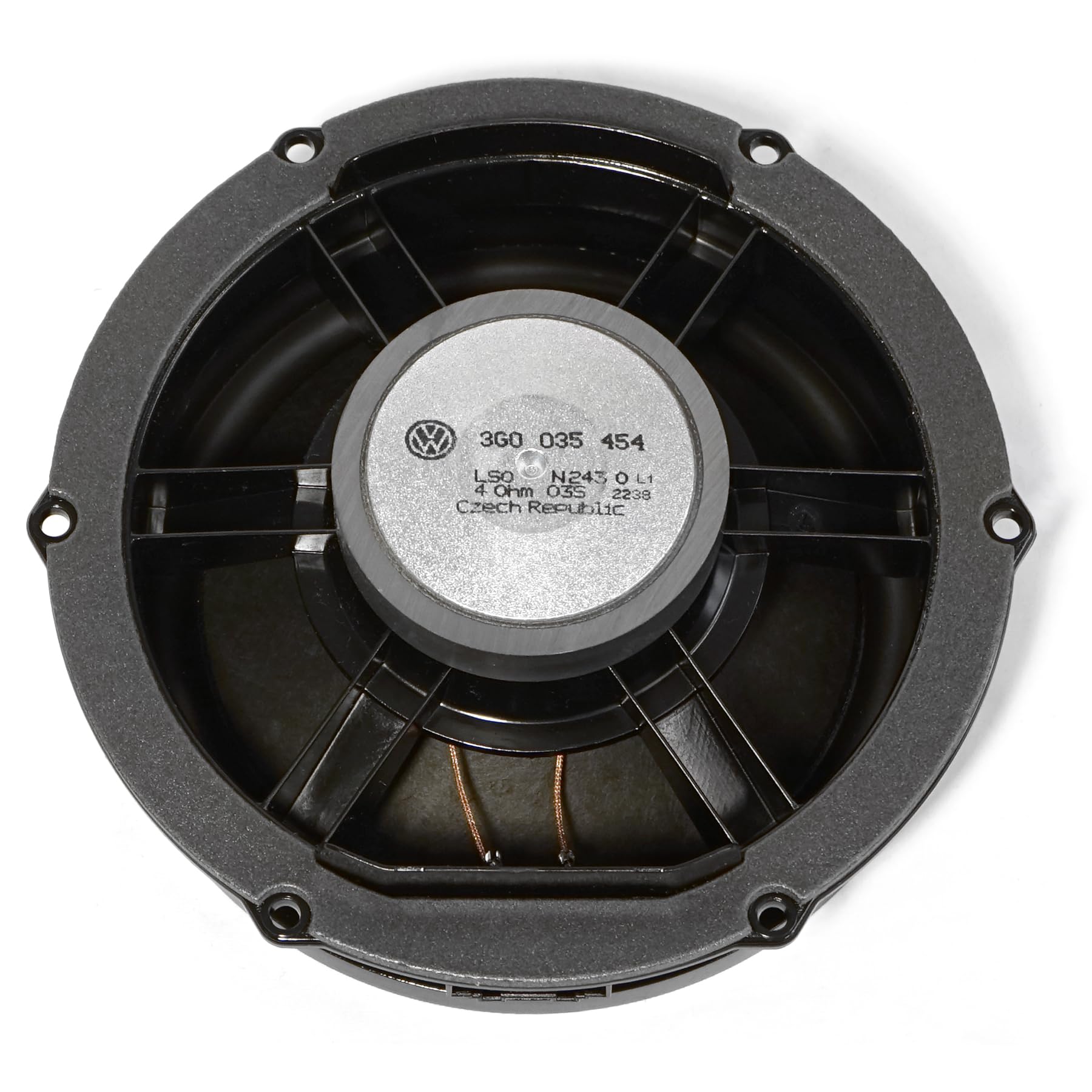 Volkswagen 3G0035454 - Altoparlante anteriore passivo, per basso, solo per codici PR 8RE/8RM