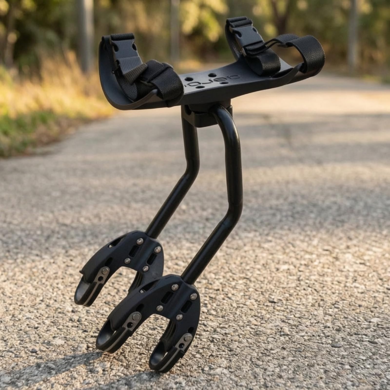 kowaku Portabultos Trasero de Bicicleta tín Par te Estable y Armazón Tubular Materiales Aluminio y Nailon para Ruedas 20-29 Pulgadas Adecuado para Entrenamientos Rutas Ocio
