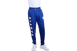 Ultra Game NFL Men's Jogger Sweatpants: The Giants Snuggle Sanctuary