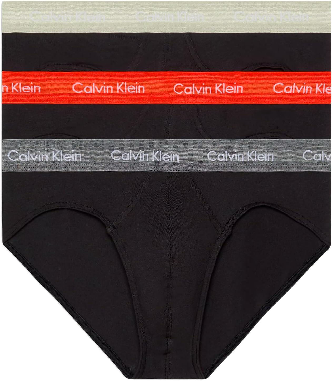 Calvin Klein Slip a Vita Bassa Uomo S Nero (B- Cher Ks, Eiffle Twr, Moss Gr Wbs) - Immagine 1