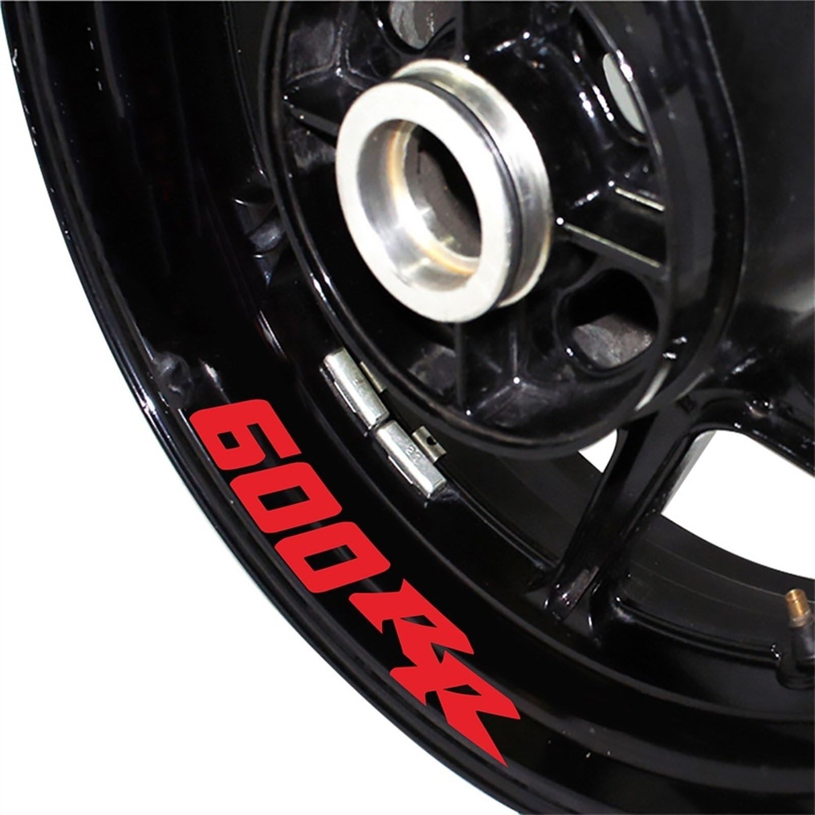 Csspdm Color4 Motorcycle Tire Waterproof Wheel Sticker Rim Personality Reflective Stripe Suit For Cbr600rr Cbr 600Rr(Color4)