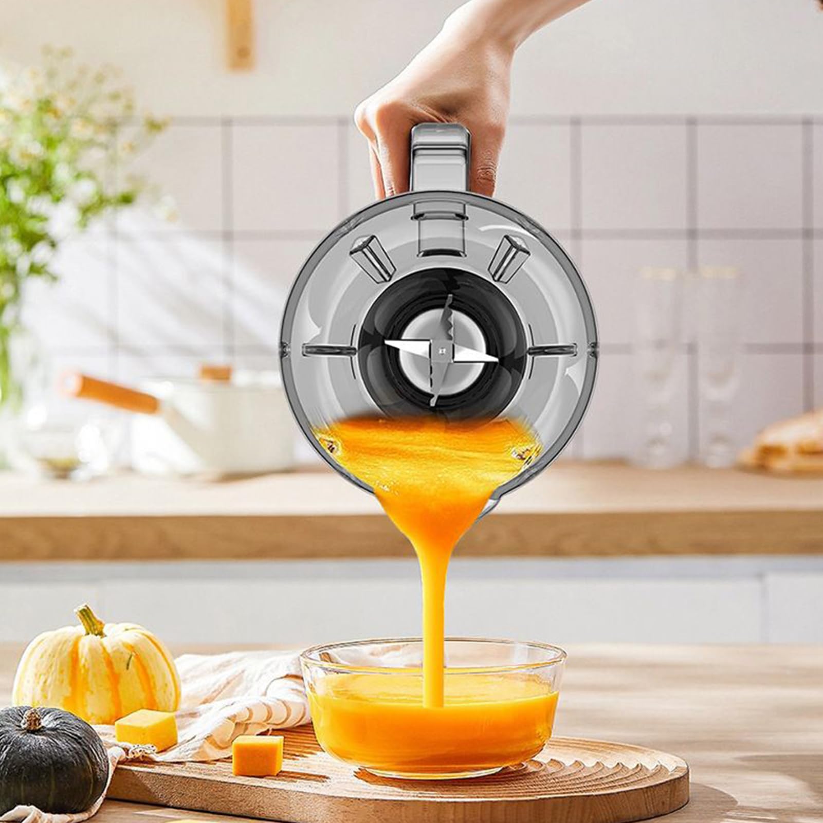 Mixer Für Die Küche,Abnehmbarer Glasbecher Für Die Gewürzbereitung | Hochgeschwindigkeits-Mixer für Lebensmittel - Für, Freunde, Studenten, Männer, Frauen, Zuhause, Innenküche Und