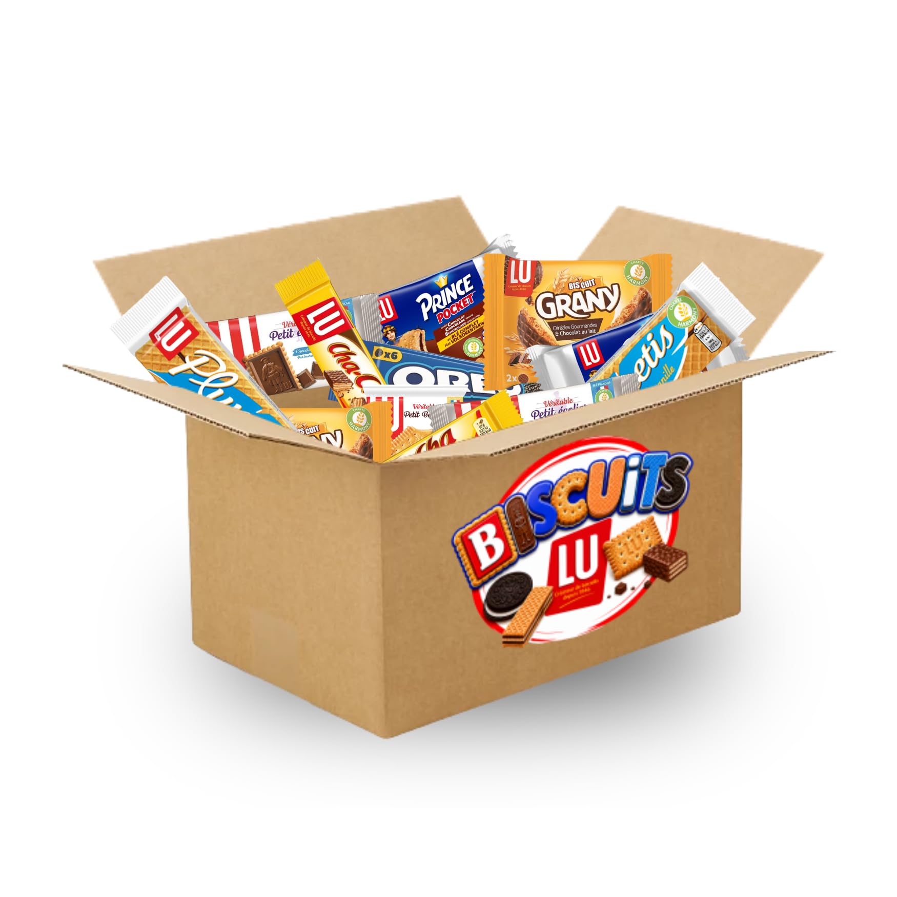 Box Lu - Assortiment de 35 Biscuits Pocket