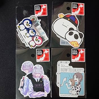 Amazon | ビーサイドレーベル 神戸限定 ステッカー 4種類