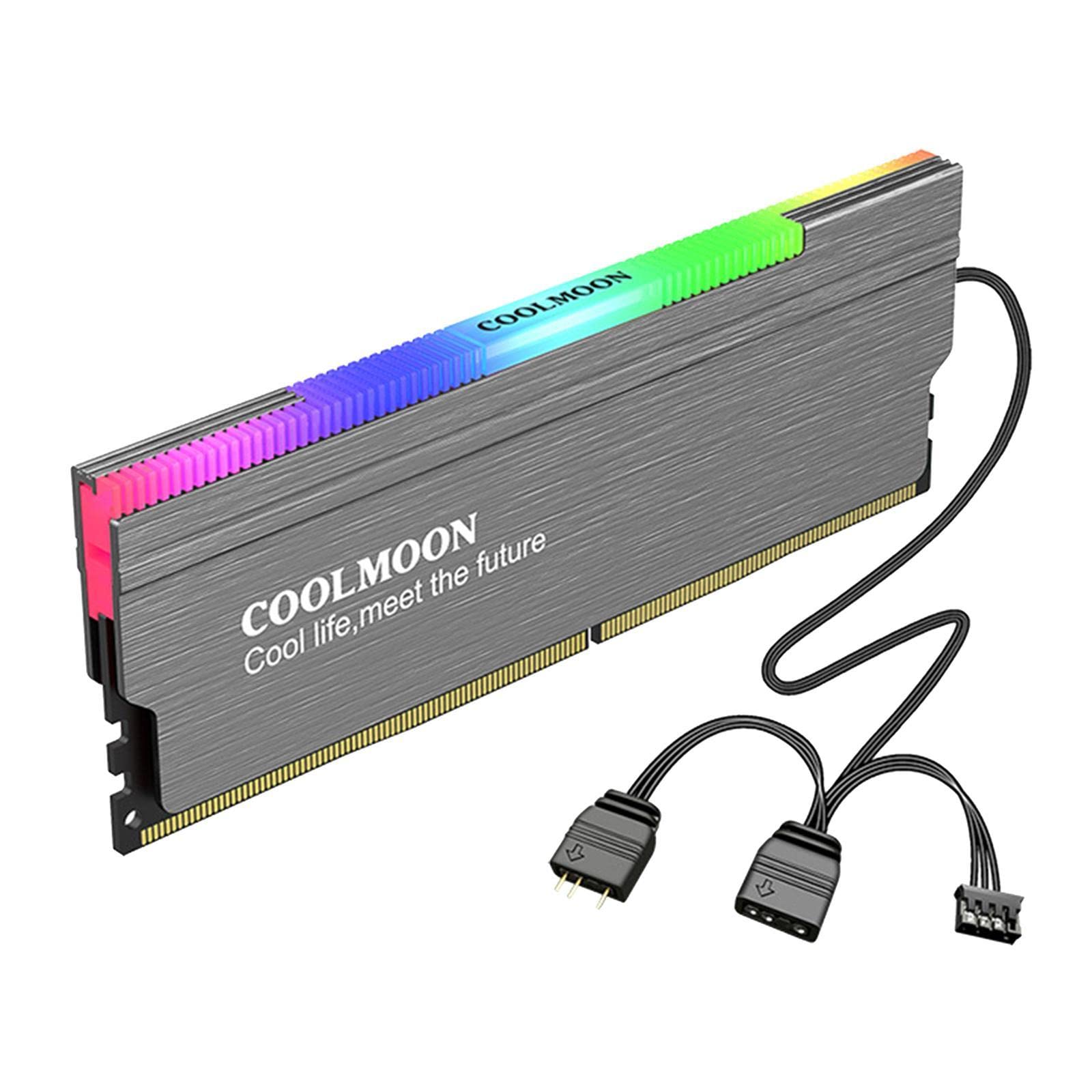 Enakshi Heatsink Radiator for RAM DDR3 DDR4 Memory Cooler Heat Sink Desktop Gray| Computers/Tablets & Networking|Computer Components & Parts|Memory (RAM)-picture-10
