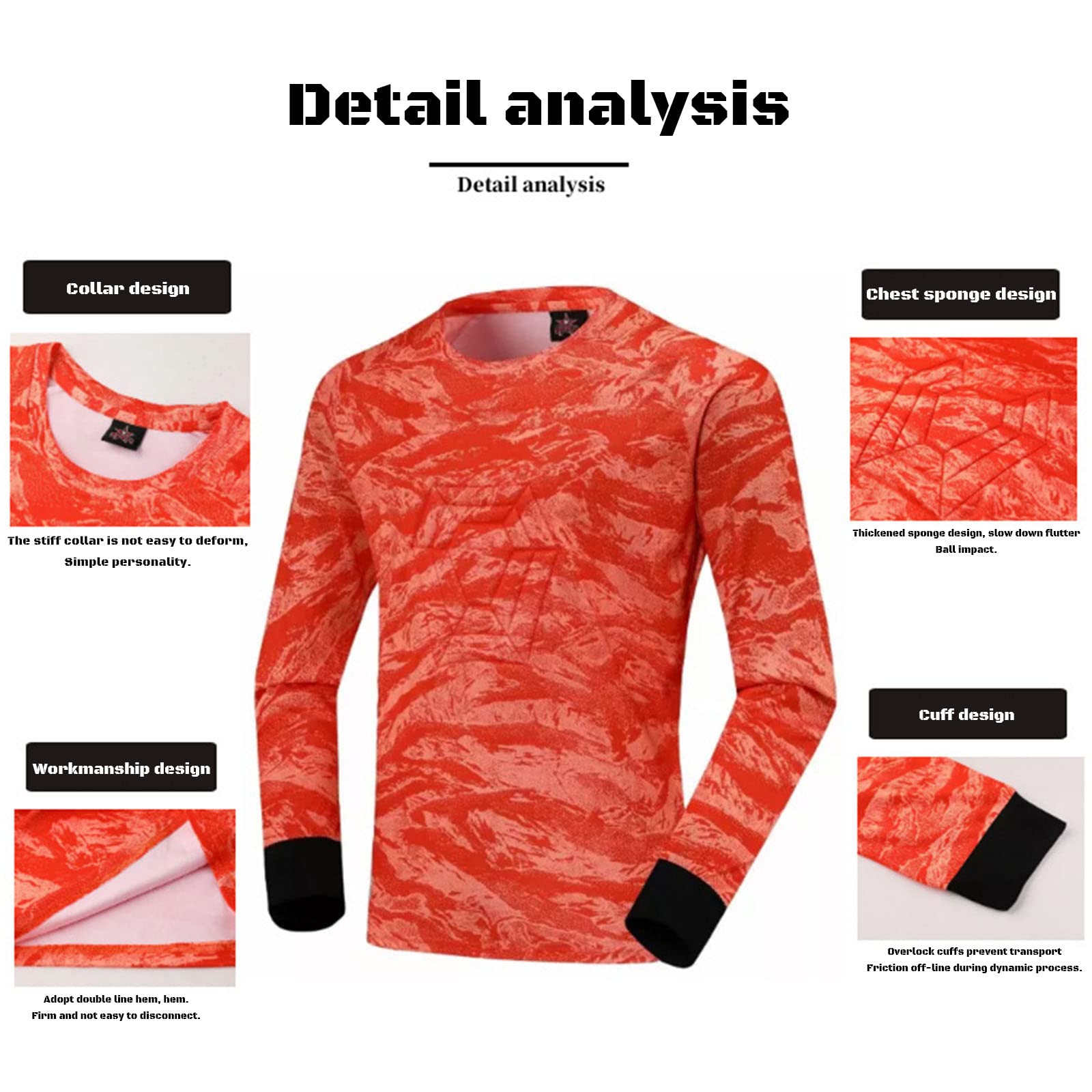 Camiseta de Portero de fútbol para niños Camisetas y Pantalones de fútbol Personalizados para Adultos con Nombre número Logotipo del Equipo Kit de fútbol Personalizado