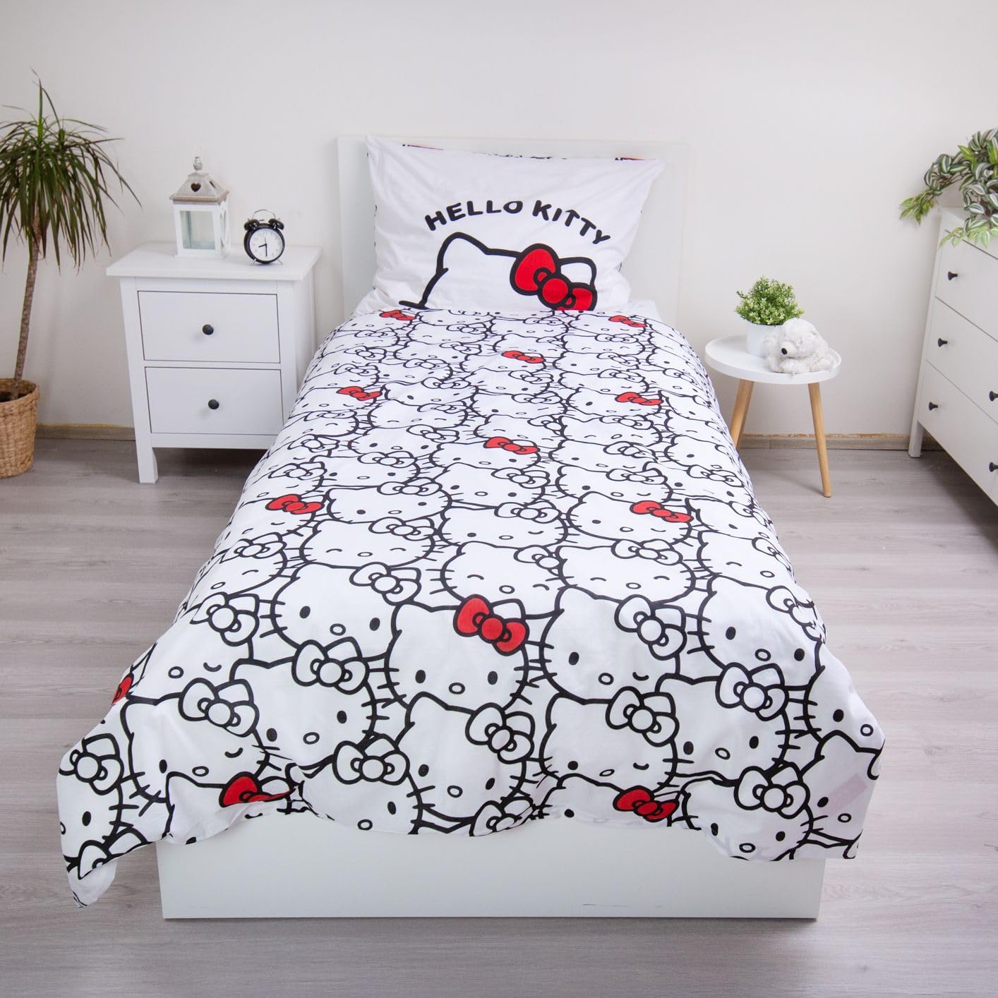 Jerry Fabrics per Bambiny Set Copripiumino singolo e federa, 100% Cotone, Multicolore, 200 x 140 x 0.5 cm