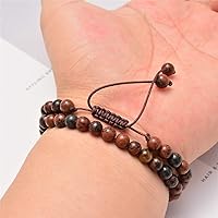 Vista 51 de 200 cuentas redondas y sueltas de cristal de cuarzo gris natural de 0.32 pulgadas (8 mm) para joyería y manualidades