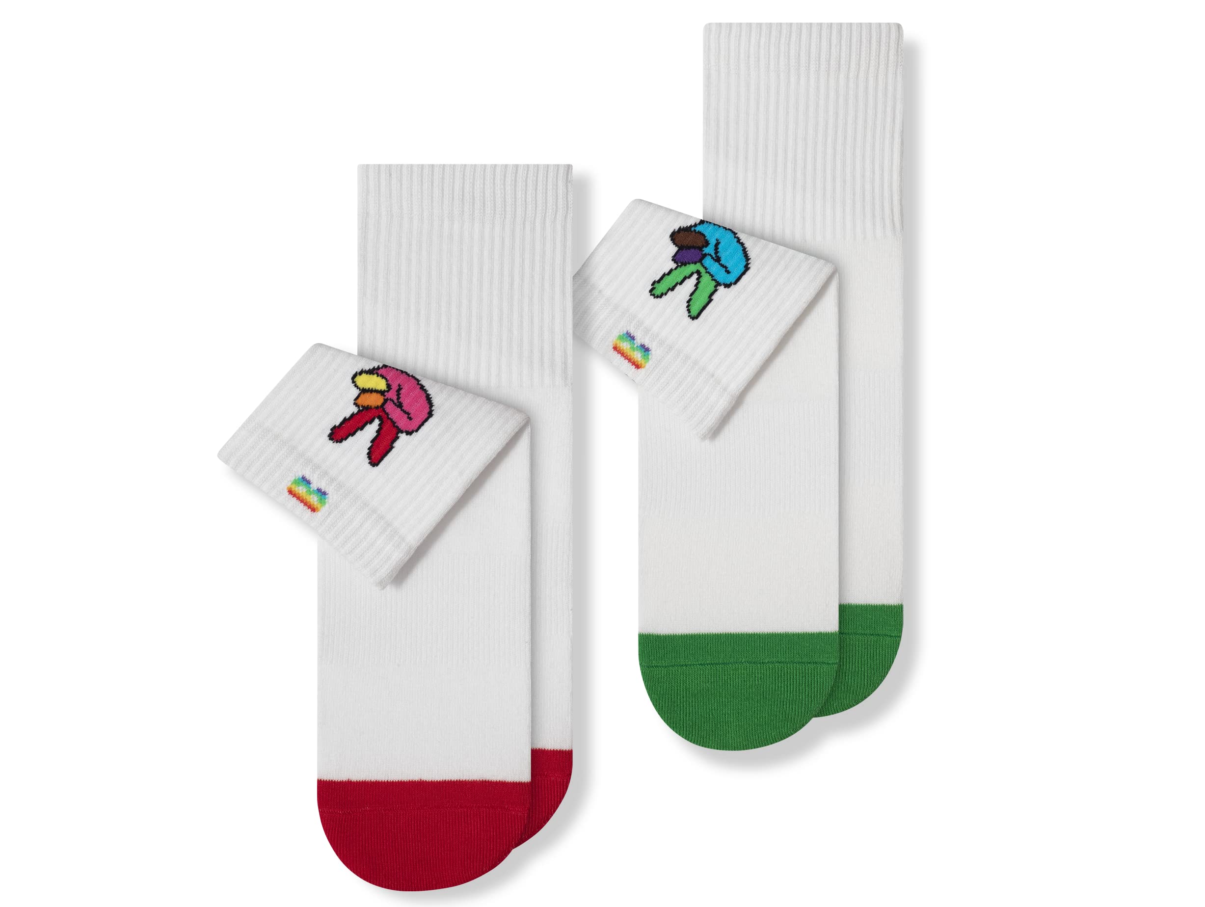 Pair of Thieves Men’s Pride Cushion Ankle Socks - Pride Socks for Men