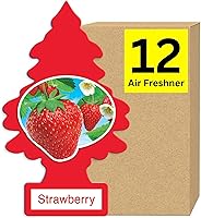 Vista 24 de Little Trees - Ambientador de árbol pequeño, Black Ice, paquete de 24