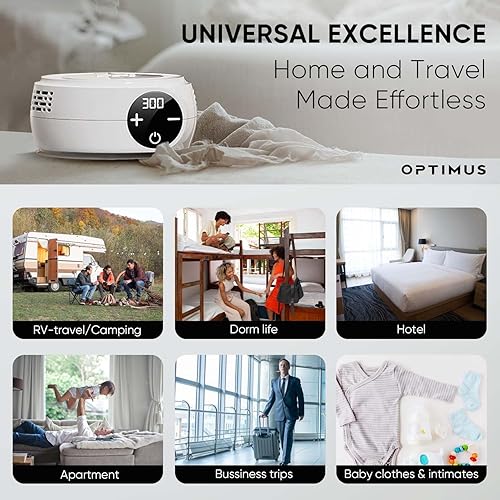 Miniatura 6 de Secadora de ropa portátil inteligente  Mini secadora para hotel, apartamento, RV, viajes, mini secadora premium para ropa ligera, ropa interior,