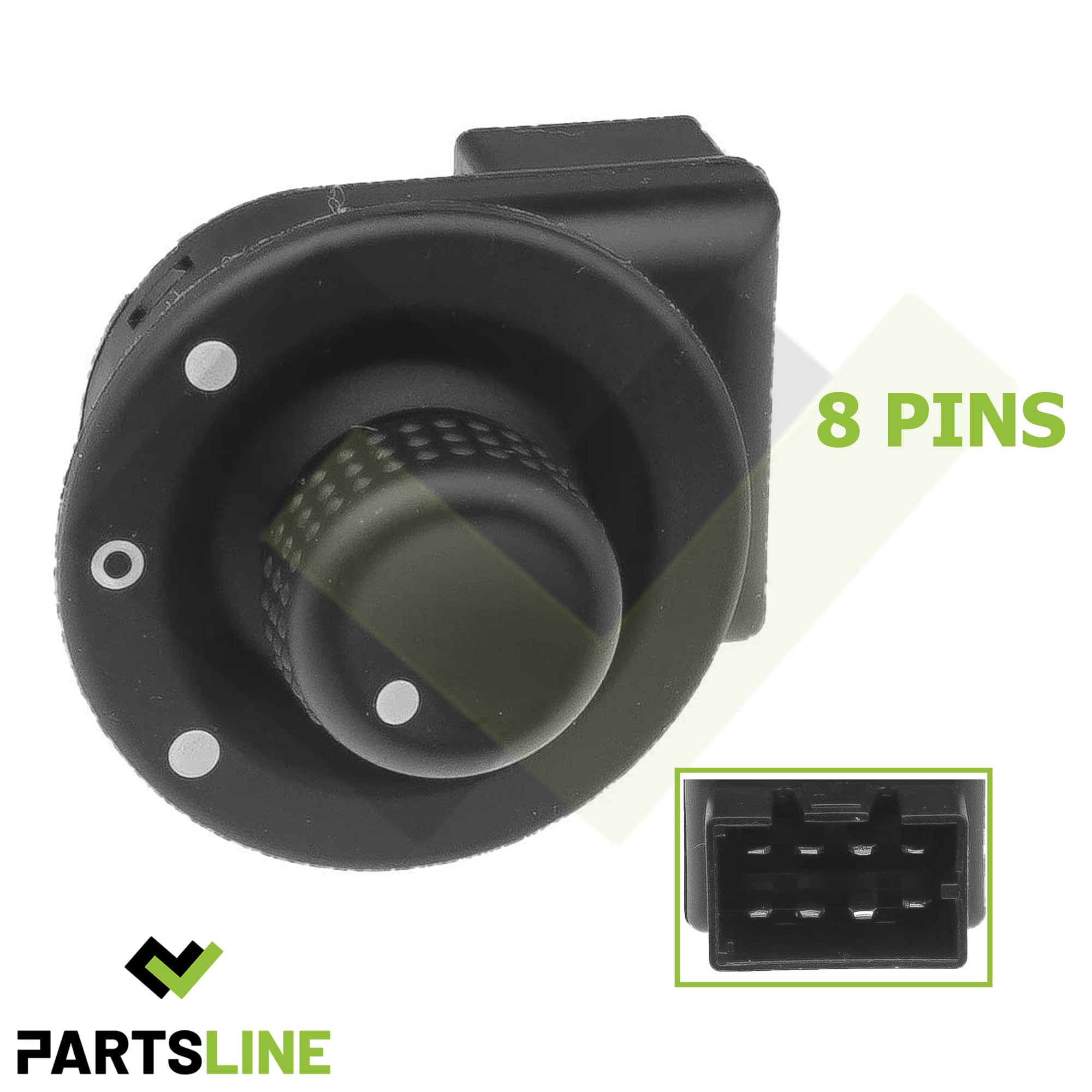 Bouton De Réglage électrique Rétroviseur - Compatible Renault Megane II, Laguna II, Clio III, Kangoo, Scenic II