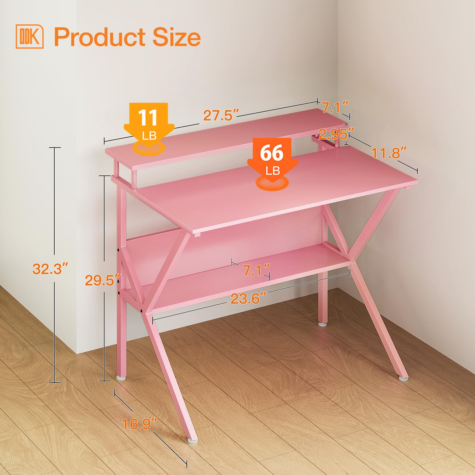 Amazon.co.jp: ミニデスク-ピンク : 文房具・オフィス用品
