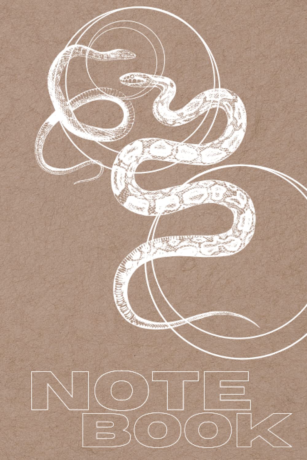 Healing Snake Notebook: A great gift for journaling, snake lovers and anyone who loves reptiles.