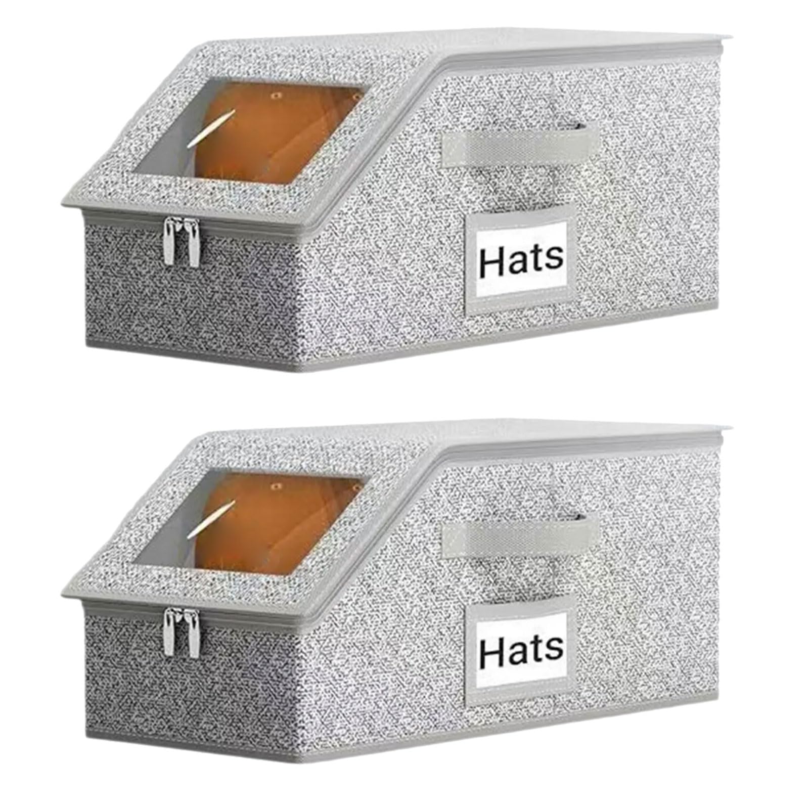 APGLSXY Dusttight Baseball Hat Storage Planner with Extendable Capacity Fabric Container for Athletic Gear Organization Pliable Hat Holder for Travel