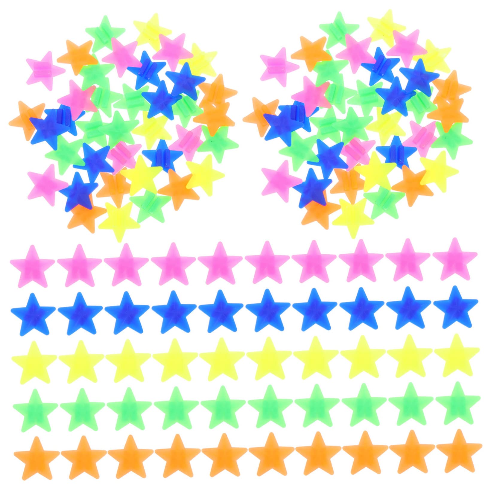 Abaodam Bike Wheel Decor Beads for Mountain Bike Plastic Spoke Bead Ornaments Decor