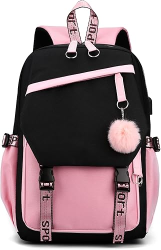 Cihuiung Mochila de anime japonés, bolsas de libros de dibujos animados para viajes al aire libre, mochilas unisex para computadora portátil
