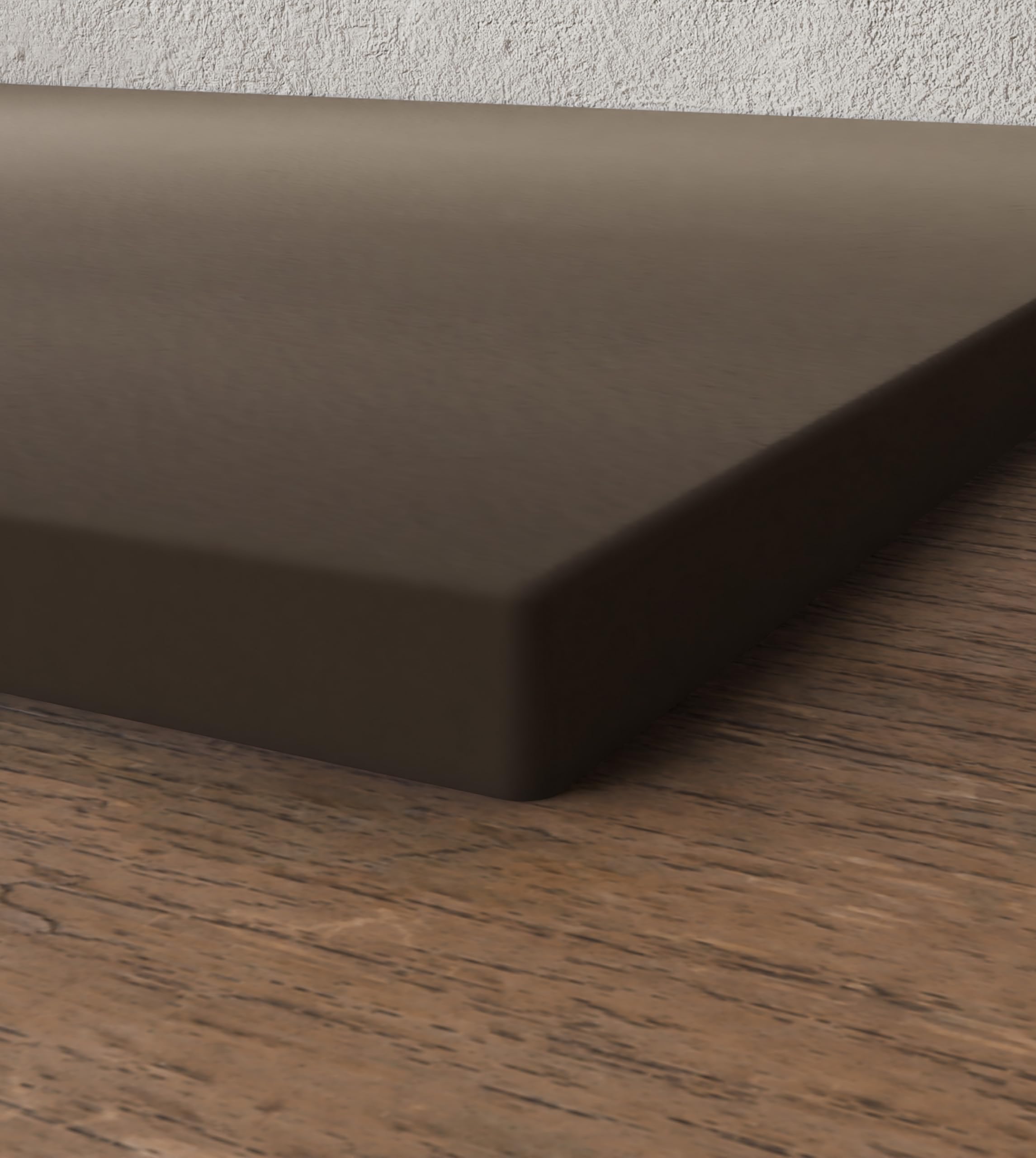 BELLOBATH Piatto Doccia in Resina Antiscivolo Cacao 70x90 cm