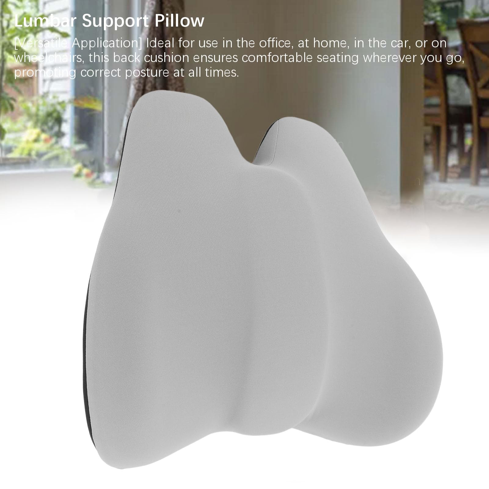 Chrees Cuscino ergonomico per schienale per sedia da ufficio Comfort