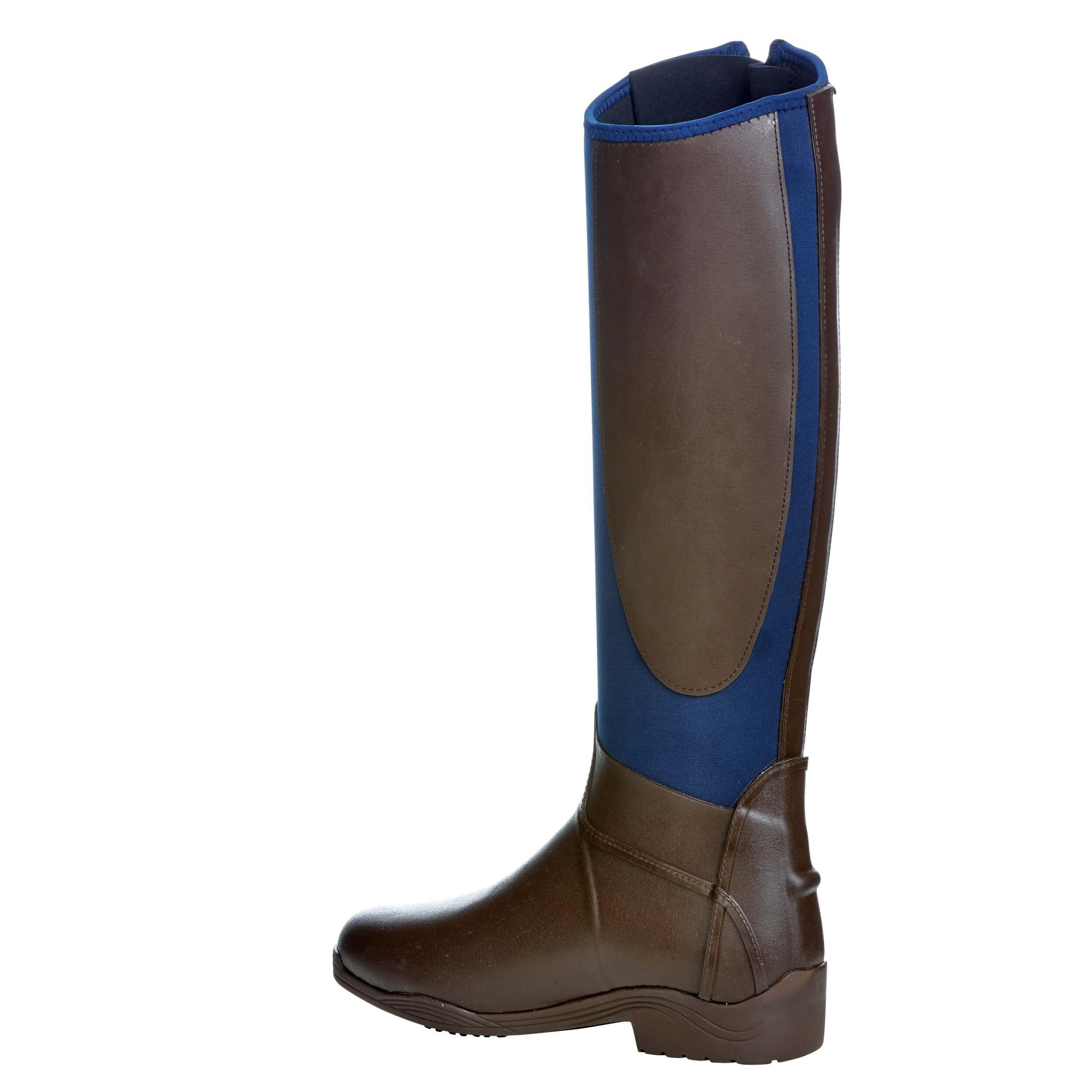 Reit-Mud Boots CALGARY, braun/navy